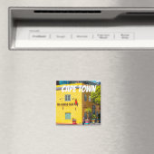 ケープタウン街並み建築南アフリカ マグネット (インサイチュ (食洗機))