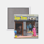 ケープタウン街並み建築南アフリカ マグネット (正面/裏面)