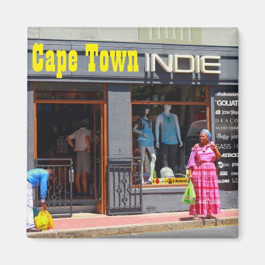 ケープタウン街並み建築南アフリカ マグネット (正面)