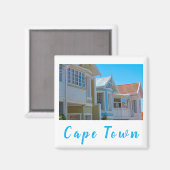 ケープタウン街並み建築南アフリカ マグネット (正面/裏面)