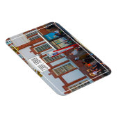 ケープタウン街並み建築南アフリカ マグネット (右側)