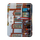 ケープタウン街並み建築南アフリカ マグネット (縦)