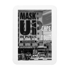 ケープタウン街並み建築南アフリカ マグネット