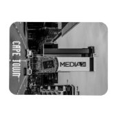 ケープタウン街並み建築南アフリカ マグネット (横)