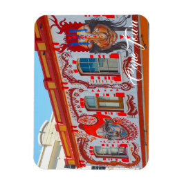 ケープタウン街並み建築南アフリカ マグネット