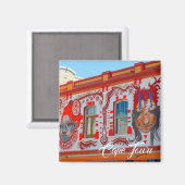 ケープタウン街並み建築南アフリカ マグネット (正面/裏面)