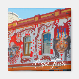 ケープタウン街並み建築南アフリカ マグネット