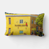 ケープタウン街並み建築南アフリカ ランバークッション (裏面)