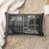 ケープタウン街並み建築南アフリカ ランバークッション (ブランケット)