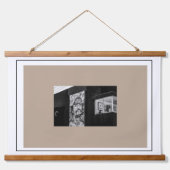 ケープタウン街並み建築南アフリカ 吊り下げ型タペストリー (正面)