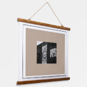 ケープタウン街並み建築南アフリカ 吊り下げ型タペストリー (傾斜あり)