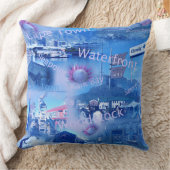 ケープタウン装飾用クッション クッション (ブランケット)