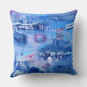 ケープタウン装飾用クッション クッション (裏面)