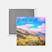 ケープタウン12使徒ビーチ海マウンテンマグネット マグネット (正面/裏面)