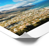 ケープタウン12使徒海ビューパノラマポスター ポスター (角)