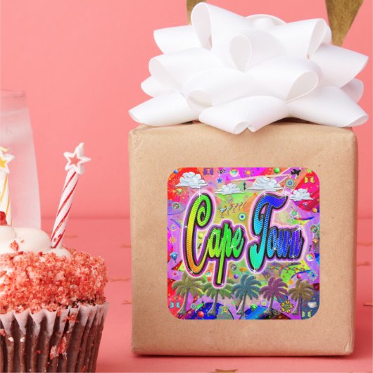 ケープタウン ビスタエクスプレス ステッカー (パーティー)