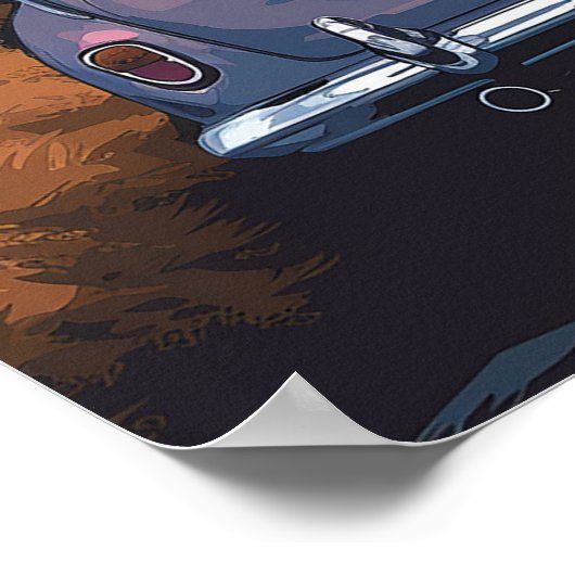 ケープタウン、南アフリカヴィンテージ旅行 ポスター (角)