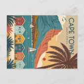 ケープタウン（南アフリカ共和国） ポストカード (正面)