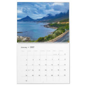ケープタウン 南アフリカ カレンダー (1月 2027)