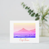 ケープタウン 南アフリカ ライオンズヘッド 海 ポストカード (スタンド正面)