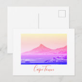 ケープタウン 南アフリカ ライオンズヘッド 海 ポストカード (正面/裏面)