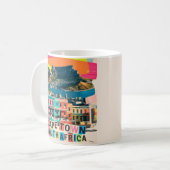 ケープタウン 南アフリカ 旅行 Bo-Kaap 風景 コーヒーマグカップ (正面左)