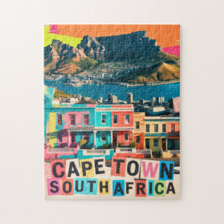 ケープタウン 南アフリカ 旅行 Bo-Kaap 風景 ジグソーパズル