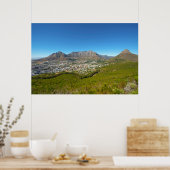 ケープタウン、西ケープ、南アフリカ2 ポスター (キッチン)