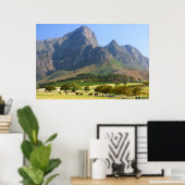 ケープタウン、西ケープ、南アフリカ ポスター (ホームオフィス)