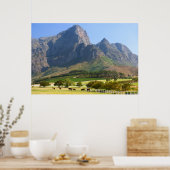 ケープタウン、西ケープ、南アフリカ ポスター (キッチン)