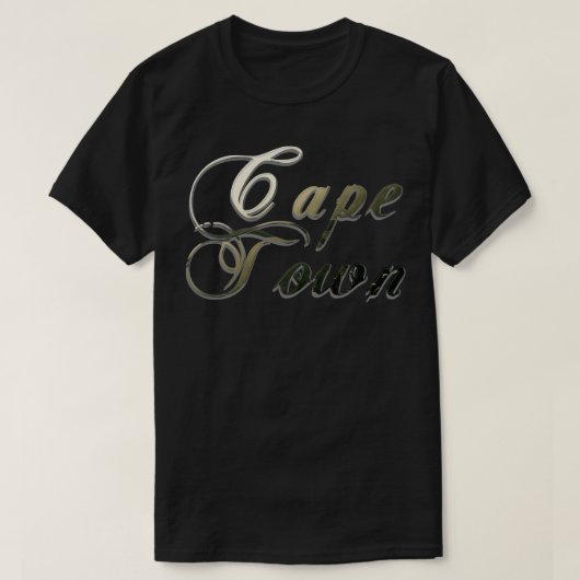 ケープタウン Tシャツ (デザイン正面)