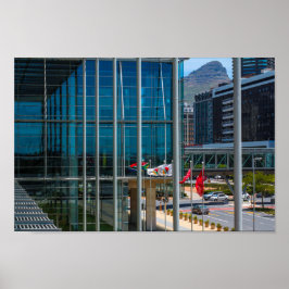 ケープタウンCityscape Lion's head South Africa ポスター