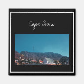 ケープタウンZA南アフリカテーブルマウンテンマグネット マグネット (正面)