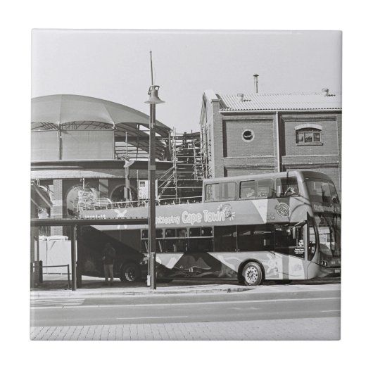 ケープタウンZA南アフリカ水辺バス タイル (正面)