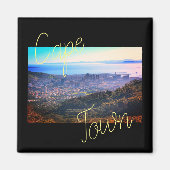 ケープタウンZA南アフリカ海パノラママグネット マグネット (正面)