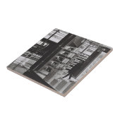 ケープタウンZA南アフリカ運河ウォークエリア タイル (側面)