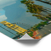 ケープタウンZA南アフリカ運河ウォークエリア ポスター (角)