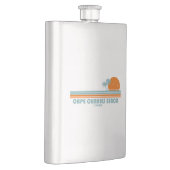 ケープチャールズビーチバージニアサンパームツリーズ フラスク (右)