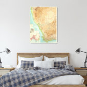 ケープドプロヴィンション、トランスバール西部 キャンバスプリント (インサイチュ (寝室))