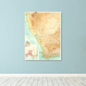 ケープドプロヴィンション、トランスバール西部 キャンバスプリント (インサイチュ (ウッドフロア))