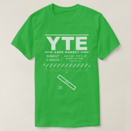 ケープドーセット空港YTE Tシャツ