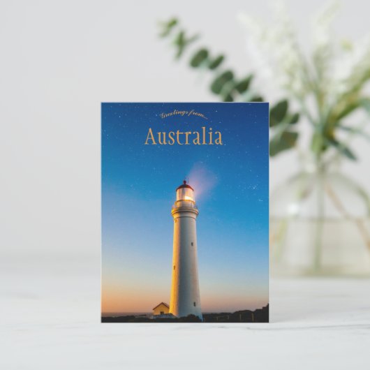 ケープネルソンライトハウスビクトリアオーストラリア ポストカード (スタンド正面)