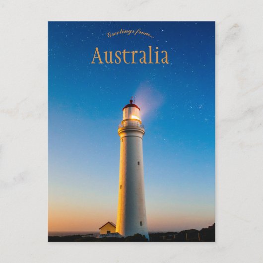 ケープネルソンライトハウスビクトリアオーストラリア ポストカード (正面)