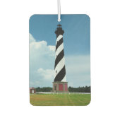 ケープハッタラスライトハウスアウターバンクスNC カーエアーフレッシュナー (正面)