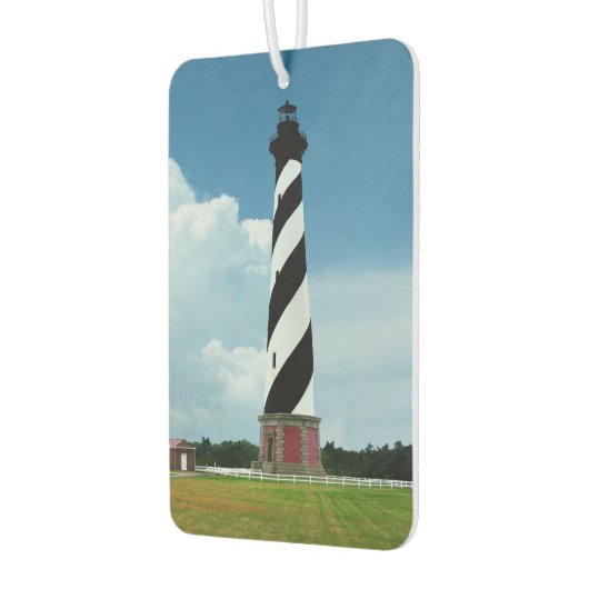 ケープハッタラスライトハウスアウターバンクスNC カーエアーフレッシュナー (左)