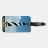 ケープハッタラスライトハウスアウターバンクスNC ラゲッジタグ (裏面横)