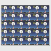 ケープハッタラスライトハウスノースカロライナ ラッピングペーパー (フラット)