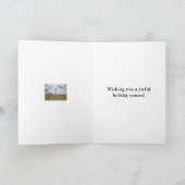 ケープハッタラスライトハウスハッピーホリデイズ シーズンカード (内部)