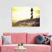 ケープハッタラスライトハウス キャンバスプリント (インサイチュ (リビング))