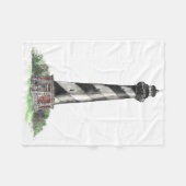 ケープハッタラスライトハウス フリースブランケット (正面(横))